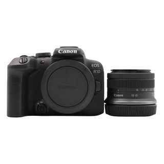 Canon EOS R10 Mirrorless Camera + RF-S 18-45mm f/4.5-6.3 IS STM Lens