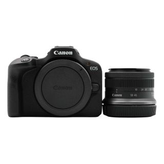 Canon EOS R100 Mirrorless Camera + RF-S 18-45mm f/4.5-6.3 IS STM Lens