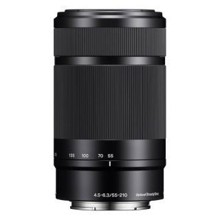 Sony E 55-210mm f/4.5-6.3 OSS Lens (Black) (SEL55210)