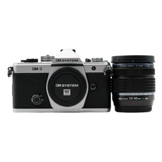 OM SYSTEM OM-3 Mirrorless Camera + 12-45mm f/4 PRO lens